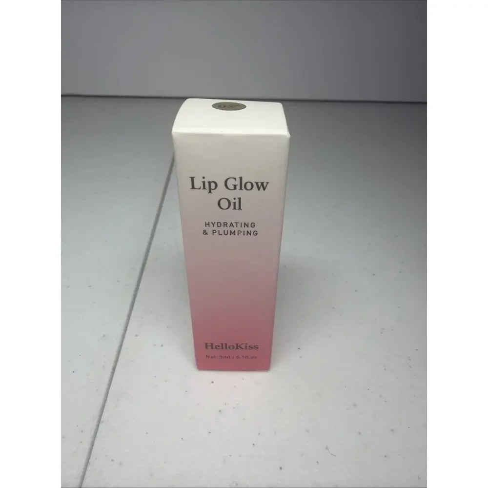 HelloKiss Lip Oil #05 Honey Hydrating Fruity Lip Glow Gloss NEW